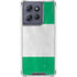Nigeria Flag Distressed Moto G Stylus 5G (2025) Clear Case